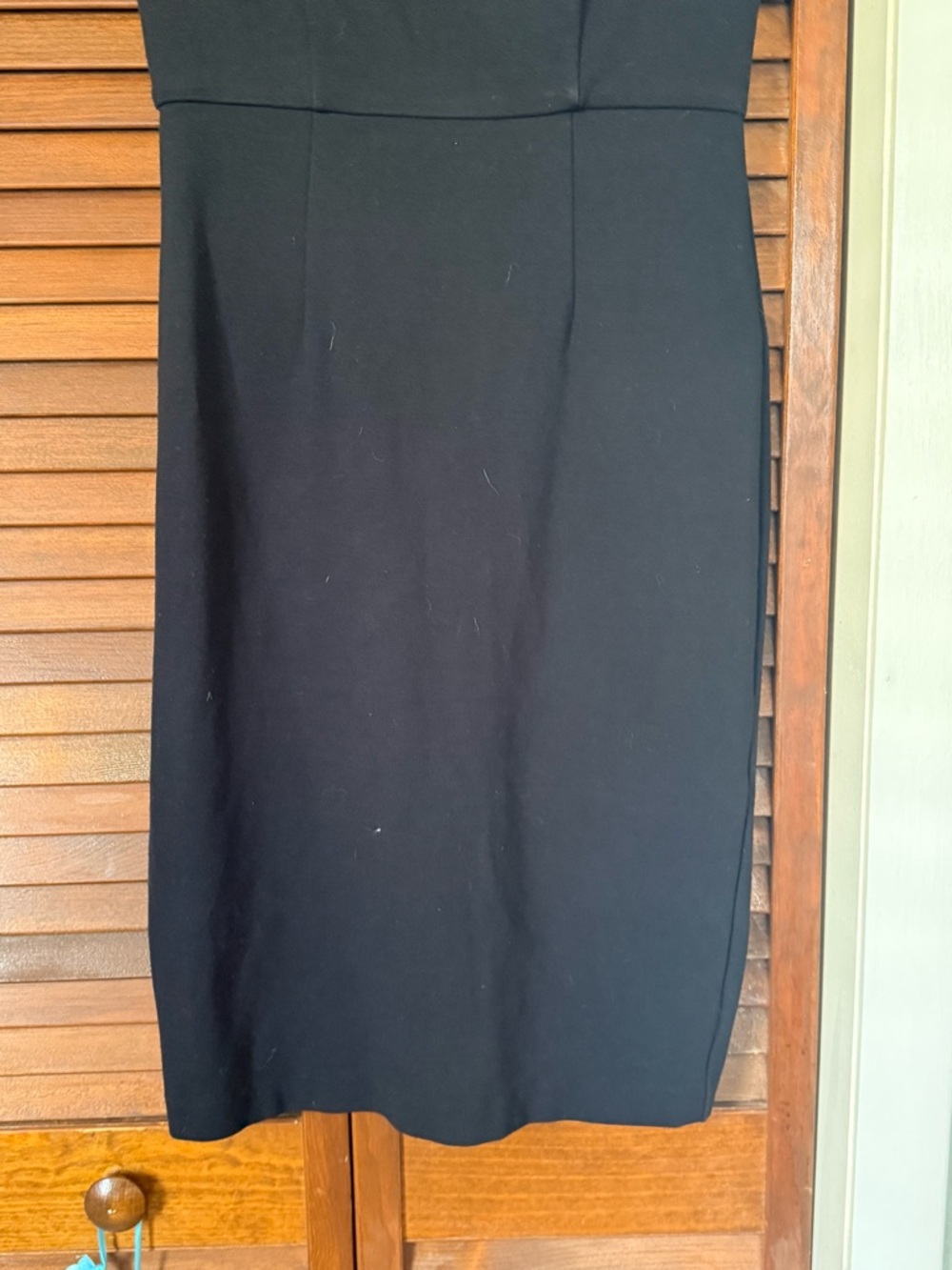 Victoria’s Secret vintage body hugging classy black dress - Picture 3 of 4